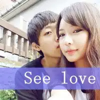 浪漫彩色素描情侣漫画图集微信头像图片大全