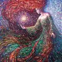 有深度的创意插画图片脑洞大开的创意插花图片