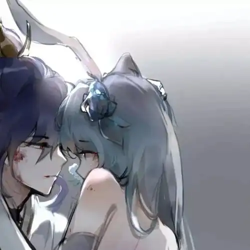 超仙古风动漫情侣头像,世间欠你的温柔我来还