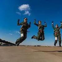 女空军头像图片大全女性空军卡通q版头像