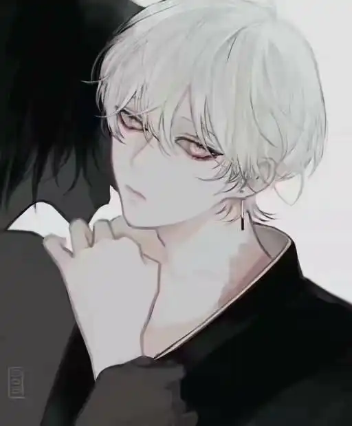 求黑暗向动漫男头像和壁纸