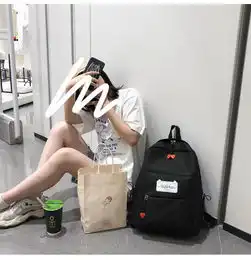 书包女韩版高中ins风港风2019新款大学生时尚撞色百搭背包双肩包