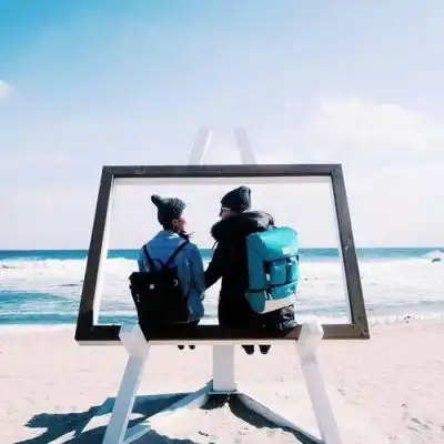 全身照一对情侣头像