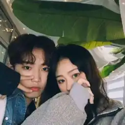 抖音帅气可爱个性情侣头像可否一生与我在一起