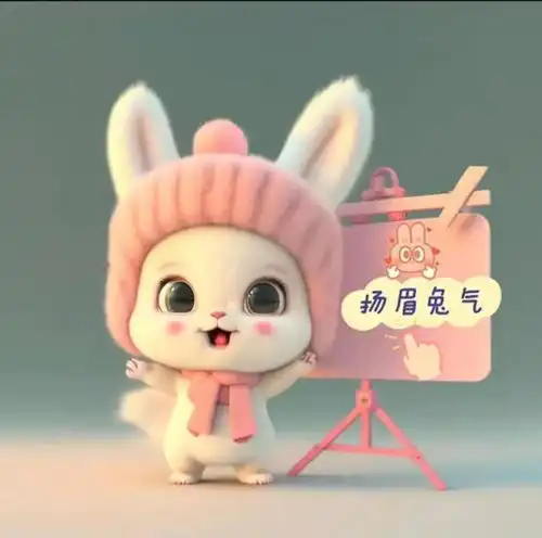 玉兔送吉祥来了