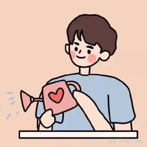 有什么简约简单画情头吗一男一女