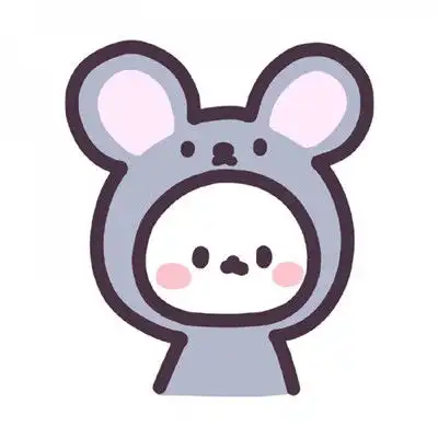 呆萌卡通情侣头像两张,我是你永远的明珠