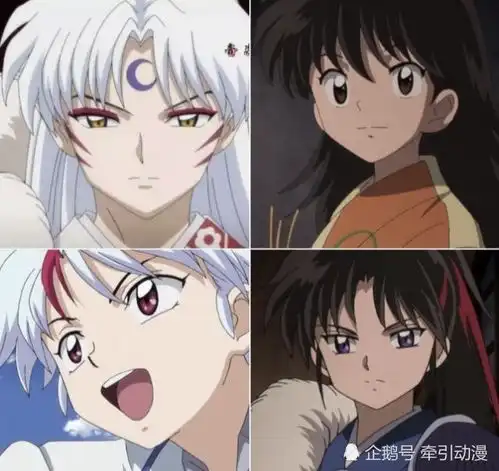 犹豫寡断的姐姐与冷酷别扭的妹妹半妖的夜叉姬杀生丸的两个女儿