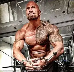 中国有没有能和巨石强森比肌肉的男人