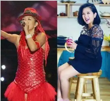 一胖毁所有的五位女星,图1胖成球,图4生了两个孩子却离婚了