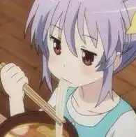 这个吃面的萌货是什么动漫里的