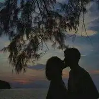 情侣头像背影一生只爱你一人微信头像图片大全