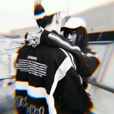 霸气情侣头像超拽黑白一对两张2020抖音霸气轻狂男女双人图片