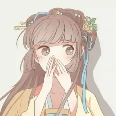手绘二次元女头江孑代更