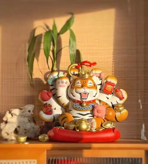 潮玩新品虎年巨献那壹造物招财萌虎来袭