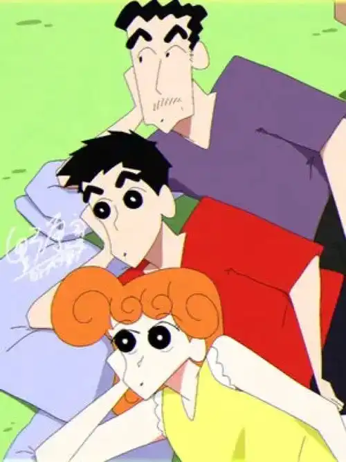 长大后还是会被美伢揍蜡笔小新