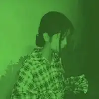 女生头像全绿全都是绿色的女生头像图片