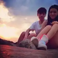 情侣风景头像一对唯美情侣专用qq头像