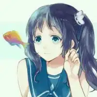 一男一女的二次元头像情侣可爱萌图片