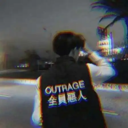 黑白炫酷微信男生头像,酷酷的是这么有范儿