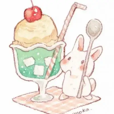 白灏宇动漫头像兔子可爱