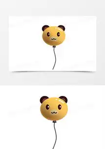 呆萌象png图片素材免费下载png格式熊猫办公