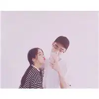 温暖治愈情侣头像你是我温暖的手套