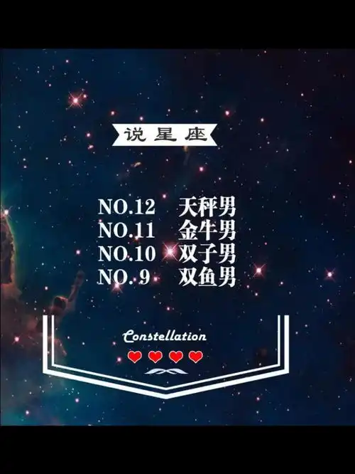 12星座之男旺妻程度排行,而天秤是最后