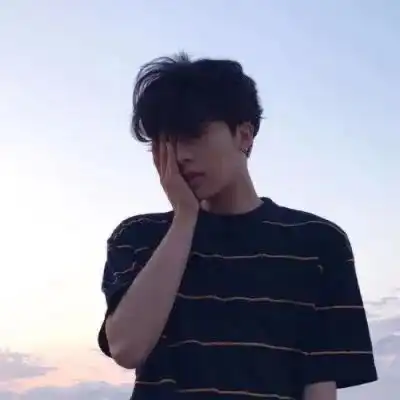 小众真人男生头像