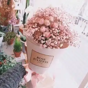 一束花的唯美头像