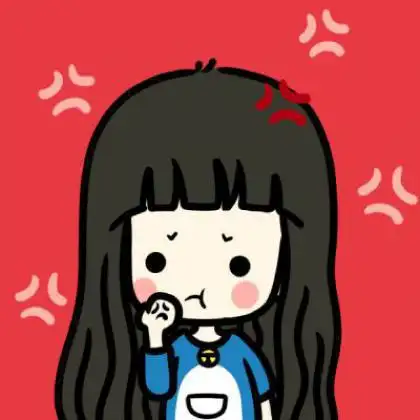 情侣q版头像超萌一对,生活处处是坎坷只要你爱我