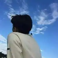 情侣头像不露头蓝色系微信头像图片大全