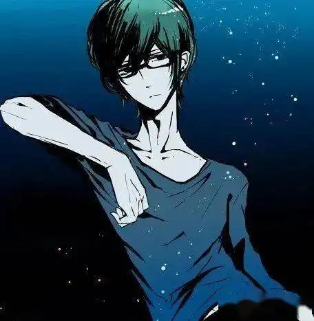 动漫眼镜男