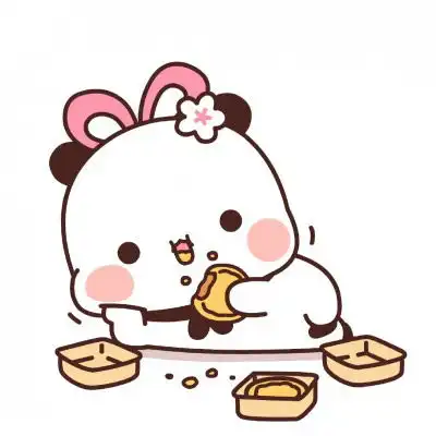 情侣头像卡通呆萌一对2020呆萌系列2020最新版卡通头像