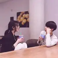 情侣kiss头像如果可以,我想一直吻你