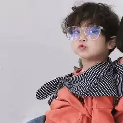 情侣头像一左一右超可爱萌娃