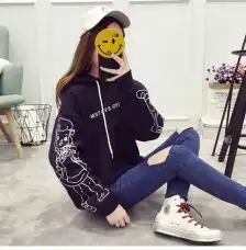 情侣款字母卫衣