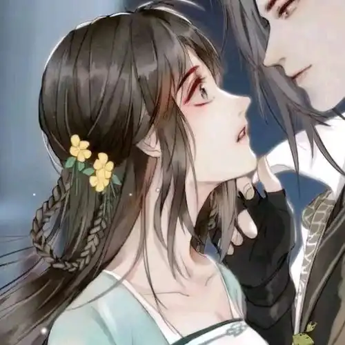 古风情侣头像2020鼠年,甜甜的爱情已经来到,快打开门迎接吧