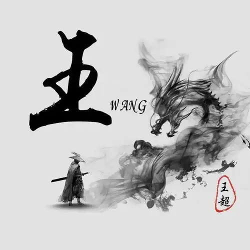 潇洒黑色水墨龙微信头像藏头诗头像,古典风大气,喜欢请带走