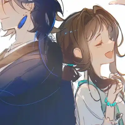 古风情侣头像
