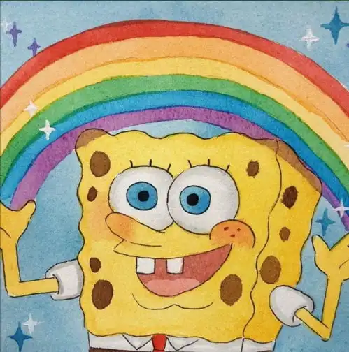 情侣头像海绵宝宝,你怎么了