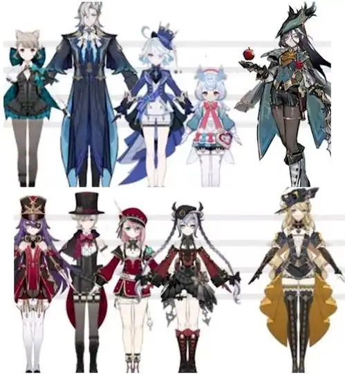 原神枫丹10位角色形象被爆出,3.5卡池消息,迪希雅技能与专武