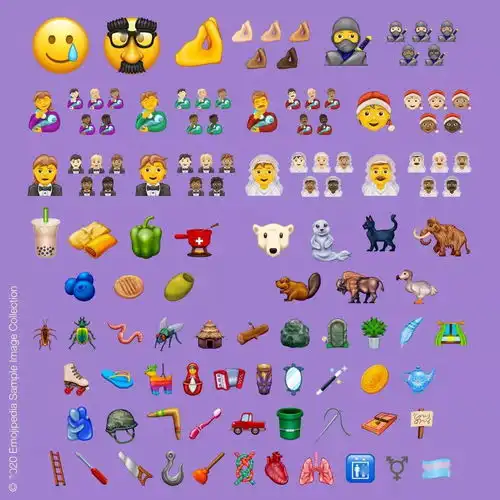emoji新增100多个表情笑中含泪或将成为最受关注表情