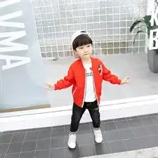 男童夹克小童上衣29岁宝宝上衣休闲时尚潮流