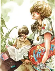 求这种风格的动漫男头像