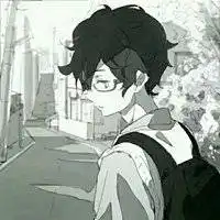动漫霸气男生头像黑白微信头像图片大全