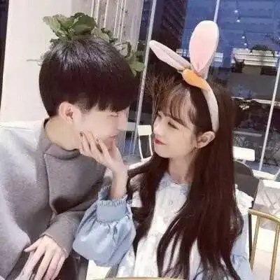 小清新背影情侣头像