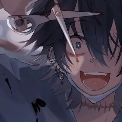 帝江彪悍颓废病态动漫男头