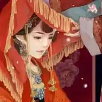 揭盖头情侣古风头像女有意境悲伤微信头像图片大全