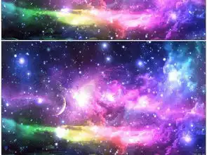 唯美彩色星空星云背景视频视频素材模板下载晚会演艺背景视频大全编号16738310